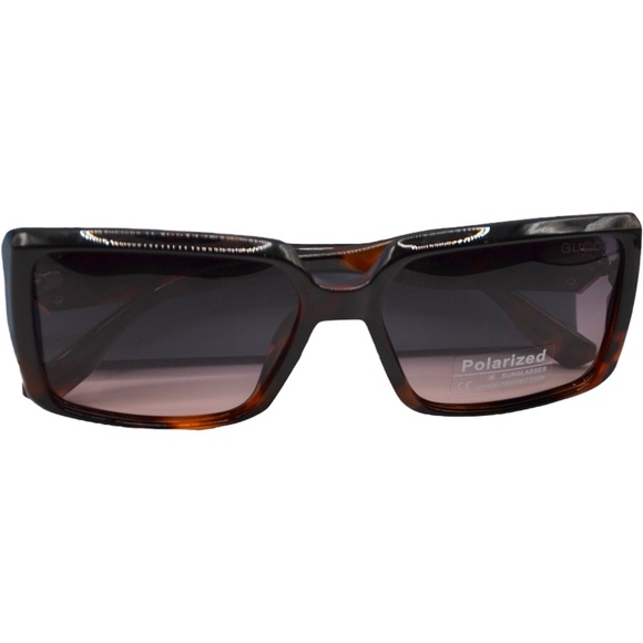 Gucci Women’s Polarized Sunglasses | Brown Tortoise Frame | Purple/Brown Lens - Picture 11 of 12